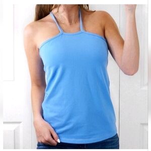 Lululemon Baby Blue Halter Tank
